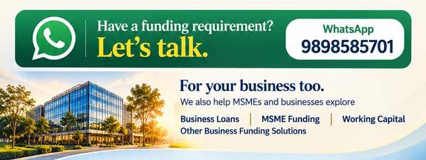 Business loans and MSME funding